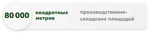 8000 км/м производственно-складских площадей
