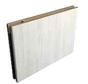 Доборный элемент 150 телескопический Эко-шпон 10х150х2070 белый кипарис