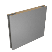 Доборный элемент 150 телескопический Эмаль ПП 10х150х2070 серый